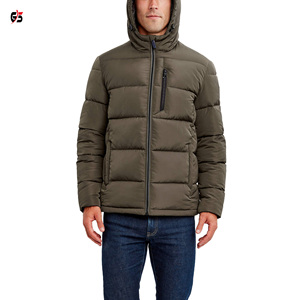 Chaqueta acolchada ligera para hombre, ropa cálida de invierno, transpirable, con diseño de marca personalizado completo, Logo impreso, producto barato - Product Image 5
