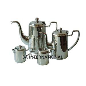 Ensemble de tasses à thé et soucoupes tendance, tasse à café Dallah et ensemble de thé et de café plaqué argent, ensemble de thé féerique, théière et ensembles de service - Product Image 3