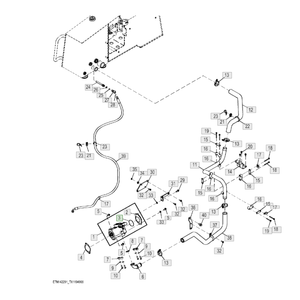 Joint torique de tracteur JD de haute qualité numéro de pièce N203492 pièce de rechange essentielle pour une performance efficace du tracteur - Product Image 3