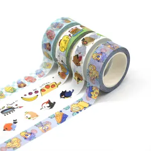 Pendant Masking Zodiac Washi Tape Decorative Paper Waterproof Your Own Design Yellow Custom Acrylic OEM Offer Printing CN;GUA