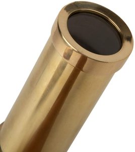 Télescope nautique monoculaire zoomable vintage de 6 pouces en laiton, réglable en cuivre par Calvin Handicraft en métal - Product Image 3