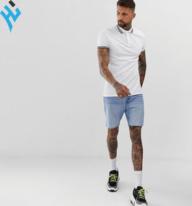 Venta caliente último fabricante de estilo personalizado de alta calidad ropa de calle de los hombres de secado rápido transpirable Casual verano Polo - Product Image 4