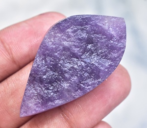 Lepidolite cabujón Druzy venta al por mayor Semi preciosas Lepidolite Druzy joyería - Product Image 3