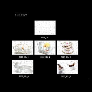 300x450mm กระเบื้องเซรามิคติดผนังห้องครัวสีขาวรุ่นใหม่ - Product Image 1