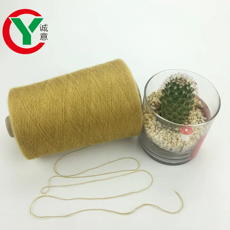 viscose nylon core spun cheap price crochet yarn for knitting 7 gauges sweater puffy hand knitting yarn rubber