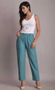 Wholesale <b>Indian</b> Handmade Women's Cotton Pant Girls Palazzo Women's Cotton <b>Trousers</b> - Product Image 5