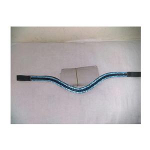 Brida de caballo de cuero Premium con cristales de banda para cejas ostentosos Accesorios para SILLÍN occidental - Product Image 1