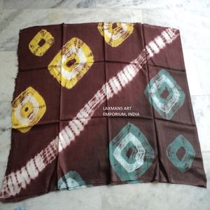 Designer Viscose Tie Dye Multi Coloured <b>Scarves</b>/Stoles With Fringes Wholesale Supplier From India - Product Image 6