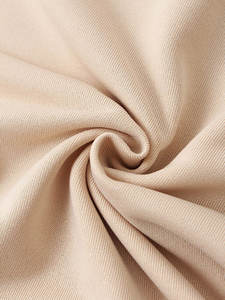 Sudaderas ecológicas de lana de invierno de gran tamaño con cuello redondo de color sólido hechas a medida para mujer al por mayor - Product Image 4