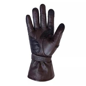 Gants de course moto en cuir respirants, imperméables et anti-UV à doigts complets avec écran tactile - Product Image 2