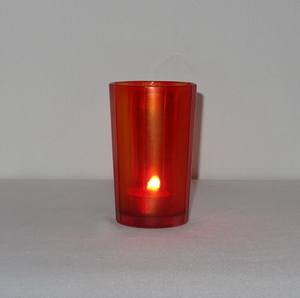 Vajilla votiva para decoración del hogar, recipiente de vela votivo mate en relieve - Product Image 5