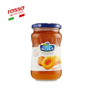 Santa Rosa Aprikosen marmelade 350 G Confettura di albi cocche-Hergestellt in Italien