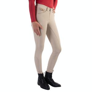 Nouveau gros culottes équestres vêtements de compétition taille haute pantalons en silicone vêtements personnalisés culottes pour l'équitation - Product Image 4