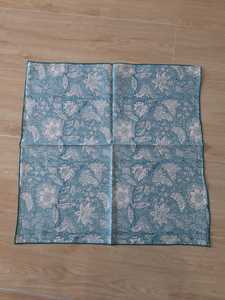 ผ้าเช็ดปากผ้าพิมพ์ลายบล็อกคอตตอนคุณภาพสูงผ้าเช็ดหน้าปักขอบเป็นรูปหอยเชลล์สำหรับในร่มกลางแจ้งอุปกรณ์เสริมโต๊ะอาหารค่ำ - Product Image 3