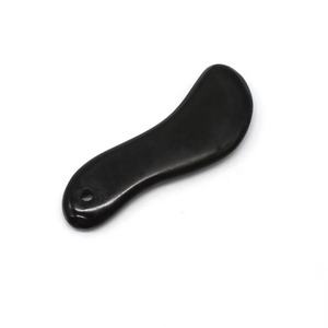 Outil de massage des doigts Mini <span class=keywords><strong>pierre</strong></span> Bian Gua Sha pour le soulagement du stress Petite planche Guasha pour la thérapie des mains et l'acupression - Product Image 1