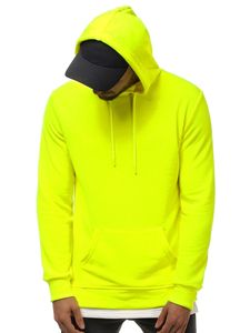 Nouveaux sweats à capuche unis personnalisés pour hommes Hiver 2023 – Manches longues en polaire Sherpa imperméable, coton/polyester écologique 360g-400g - Product Image 3