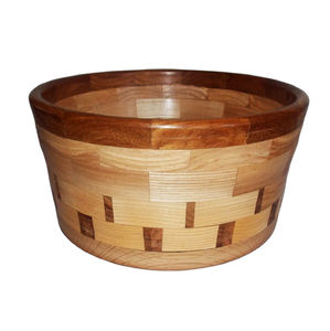 Standard Round Shape Pure Wood <b>Serving</b> <b>Bowl</b> <b>Large</b> Size Kitchenware Fruit and Food <b>Bowl</b> Durable Handmade <b>Bowl</b> in India - Product Image 3