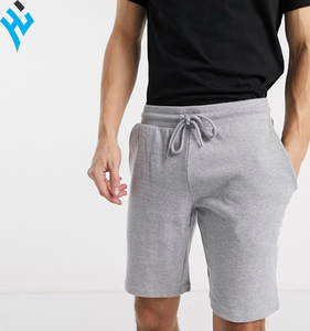 Short de jogging Anti-peluche pour hommes, culotte de sport personnalisés, broderie, taille élastique, personnalisé - Product Image 1