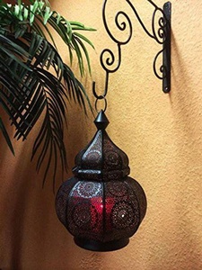 Vintage Decor <b>Lamp</b>, Moroccan <b>Lantern</b> - Product Image 2