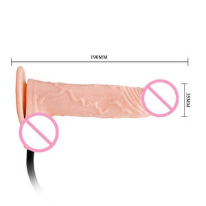 Großhandel japanisches Mädchen Big Cock Fernbedienung Frauen Sexspielzeug Vibrierender Dildo Realistischer aufblasbarer Dildo für Männer - Product Image 3