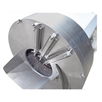 Nieuwe Gember Shredder Machine Motor 220V voor thuisgebruik, bakkerijen en groenteverwerkende bedrijven, hoge capaciteit, verstelbare snijgrootte