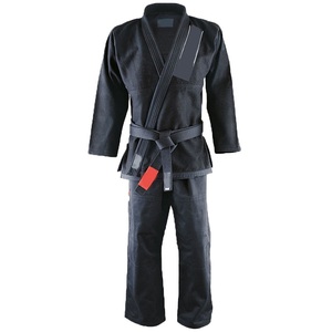 ชุดยูโด BJJ สีดำ สำหรับผู้ใหญ่ 男女  ผ้าฝ้าย 100% ทนทาน เหมาะสำหรับศิลปะการต่อสู้ ทรงปกติ - Product Image 3