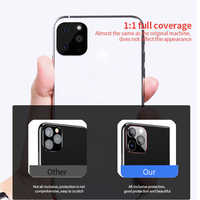 PMMA Caméra protecteur pour iphone x xs max couvrent 11 pro protecteur d'objectif d'appareil-photo
