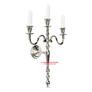 New Arrival Wall <b>Sconce</b> 4 Arm Candelabra for Wall Decoration High Quality Metal Aluminum Wall Handmade <b>Candle</b> Holder Stands - Product Image 1