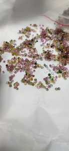 3mm Round Cut Multi Color Natural <b>Tourmaline</b> - Product Image 4