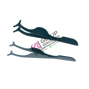 Applicateur d'extensions de cils en acier inoxydable couleur plasma personnalisable, écologique et durable, outil de beauté sur mesure pour la vente en gros - Product Image 4
