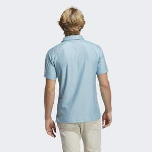 Polo de manga corta para hombre, Camiseta de algodón puro suave con textura, Polo deportivo, camiseta de sudor - Product Image 2