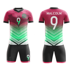 En gros Taux Top Qualité Pas Cher Football Uniforme 100% Polyester Logo Personnalisé Nouveau Club De Football Uniforme - Product Image 2