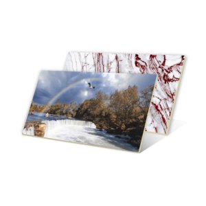 Póster de pared con diseño de mármol original Super Scan, azulejos de porcelana vitrificada con acabado brillante alto, fabricación de 600x1200mm en la India. - Product Image 2