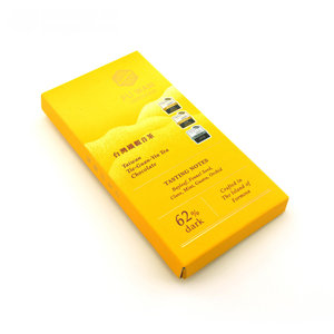 Cadeau kraft imprimé de logo personnalisé pour café thé matériaux recyclés revêtement UV gaufrage mat pour rangement de style dossier - Product Image 5