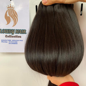 Extensiones de Cabello Remy Súper Liso Natural de Doble Capa, 100% Cabello Virgen Vietnamita, Grado 10A - Product Image 1