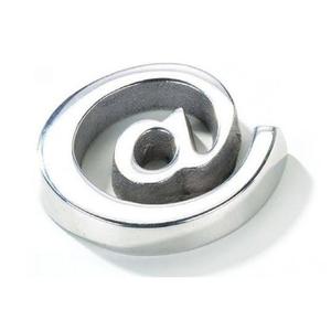 Handmade Contemporary Design Metal Paper Weight Desktop <b>Paperweight</b> for Tabletop Decoration Silver Color Handmade - Product Image 5