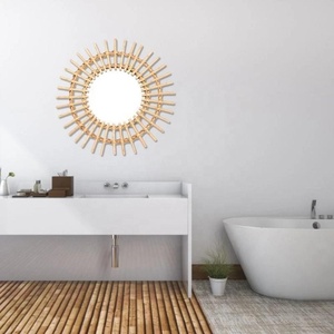 Rota espejo pared ronda sol - Product Image 3