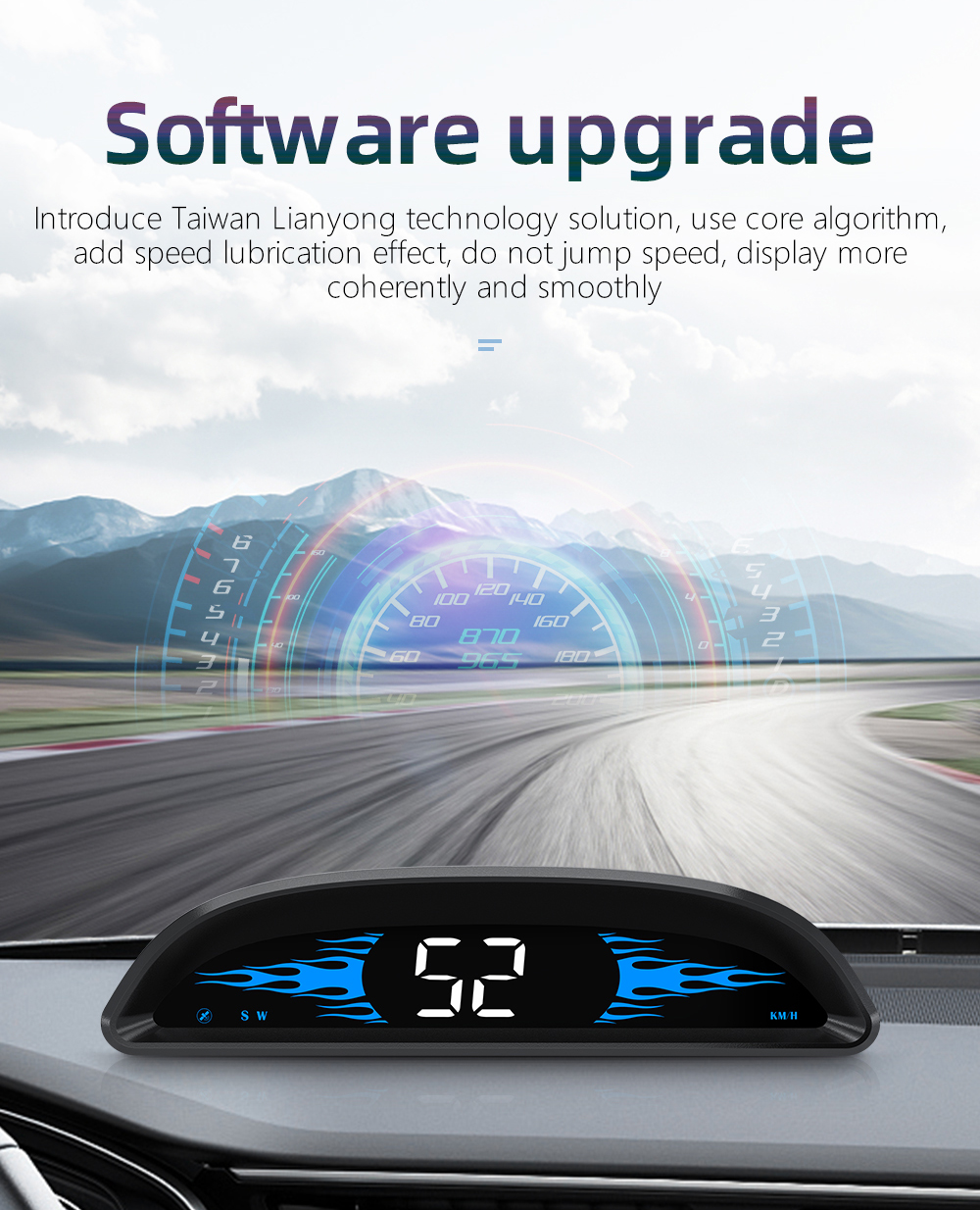 GPS Speedometers Head Up Display G2 model Car HUD Display