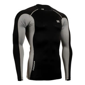 เสื้อแรชการ์ดแขนยาวสำหรับผู้ชายพิมพ์ซับลิเมชันตามสั่ง - Product Image 5