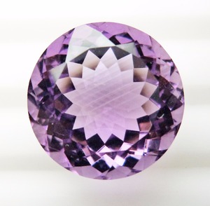 Amatista Brasileña Morada Semipreciosa al por Mayor, Gema Suelta, Forma Marquesa Redonda, Facetada, Amatista de Alta Calidad para Joyería - Product Image 4