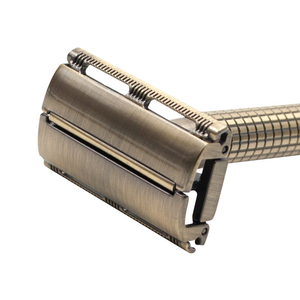 Pas cher Nouveau Top Offre Spéciale Produit Double Edge Hommes Rasage Poignée En Métal Humide Rasoir de sécurité Rasoir - Product Image 4