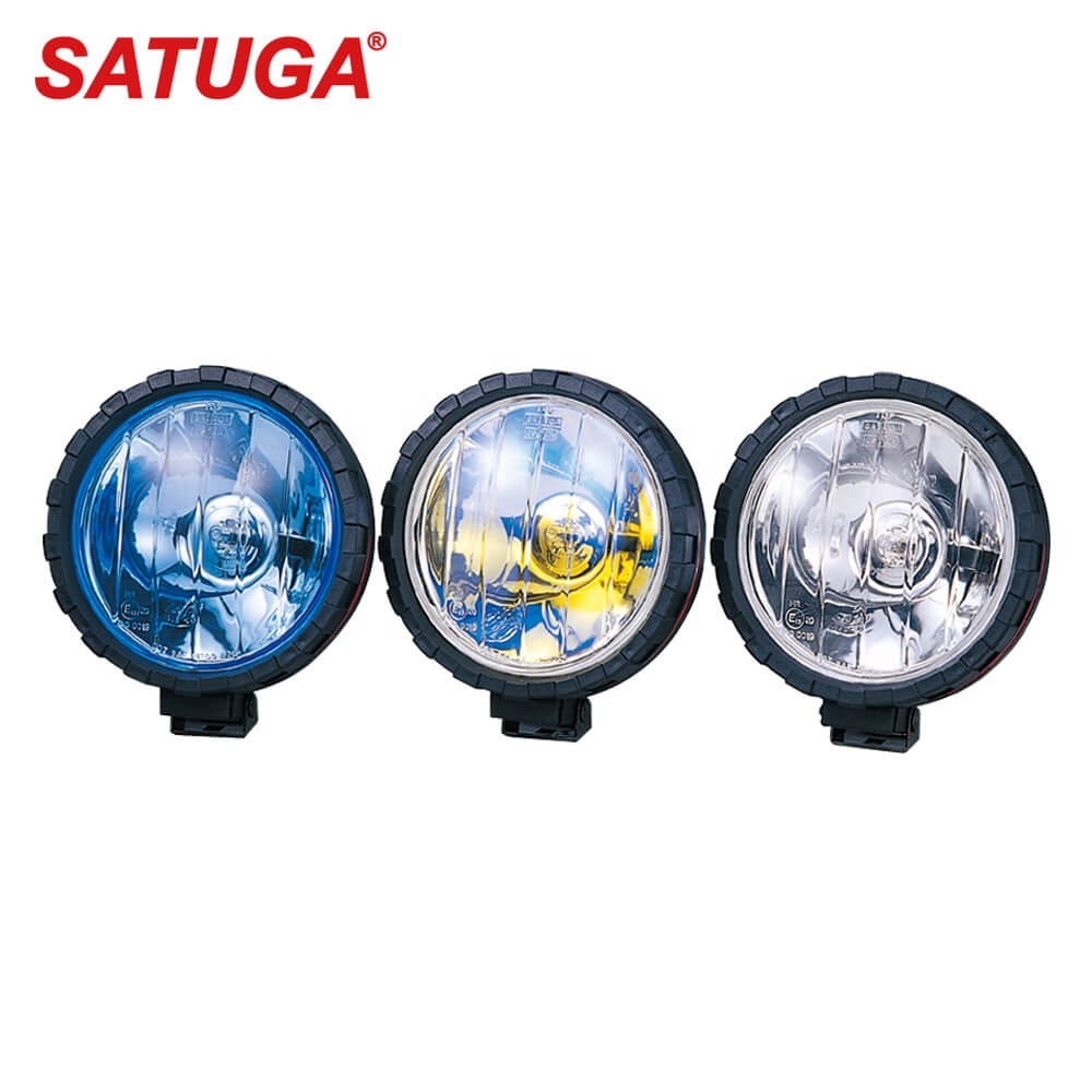 8" 8inch off Road Light H3 12V 24V Halogen Glass Lens Work Flood Lamp Fog for Auto Car Truck Tractor