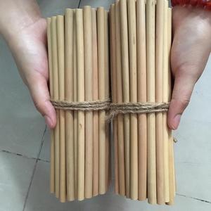 Ensemble de pailles jetables écologiques de haute qualité Logo personnalisé Accessoires de voyage en fibre de bambou naturel d'ECO2GO VIETNAM - Product Image 2