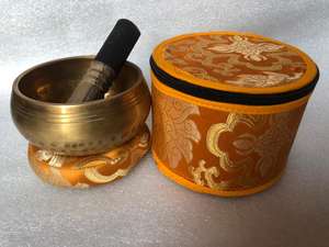 Accesorio de ropa con logotipo personalizado hecho en Nepal, escultura Feng Shui, cuencos de Canto de Metal, modelo de Budismo de hierro, fundición de regalo de bronce de latón - Product Image 3