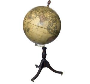 Globes rotatifs élégants en métal, un style Vintage avec support en métal, pour décorer et offrir, livraison gratuite, inde - Product Image 1