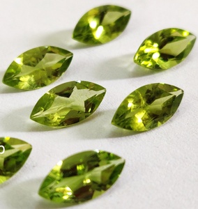Peridoto Natural Marquesa tallado, 2x4mm a 5x10mm, peridoto suelto facetado - Product Image 2