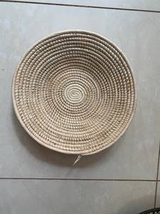Whism — panier mural en paille tissé, style boho, décoration pour foyer/maison, jonc de mer fait à la main - Product Image 4
