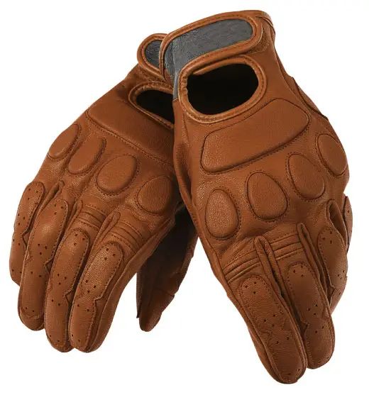 Riding leather motorcycle gloves men's winter fall and windproof motorcycle gloves