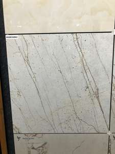 Carreaux de sol en porcelaine cirée, 600x600mm, de luxe, de qualité supérieure, couleur blanche - Product Image 6