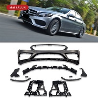 Kit de pare-chocs avant et arrière pour voiture, protection de véhicule, Mercedes Benz classe C W205 2013 — 2018 C63 AMG